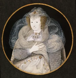 Portræt af Frances, grevinde Howard
