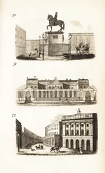 Charing Cross, Carlton House og Quadrant, Regent Street