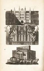 London Guildhall, Gog og Magog og palæet