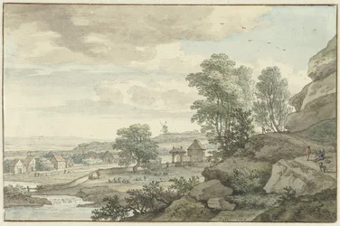 Udsigt i nærheden af ​​Bentheim