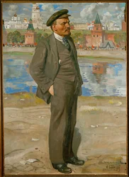 Lenin foran Kreml, Moskva
