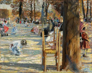 Luxembourg-haven om foråret