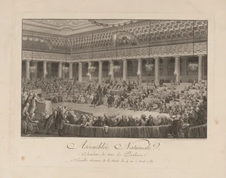 Natten til den 4. august 1789 i Nationalforsamlingen, 1790
