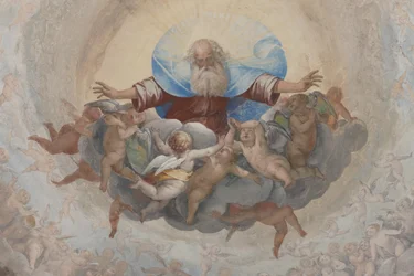 Gud og amoriner, ca. 1623-34 (detalje af 3496185)