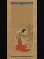 Kurtisane-danserinde (Shirabyōshi) til nytår
