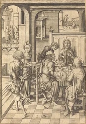 Kristus i Emmaus, ca. 1480.