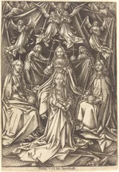 Jomfruens kroning, ca. 1490-1500.