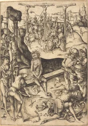 Korsfæstelsen, ca. 1480.