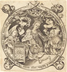 Madonnaen med uret, ca. 1490.