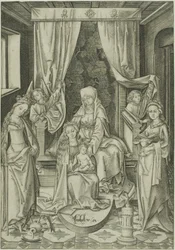 Madonna med Sankt Anna, Sankt Katarina og Sankt Barbara