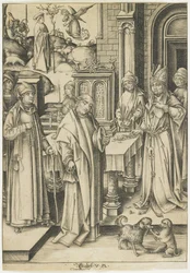 Ypperstepræst nægter Joachims offer, ca. 1490-1500