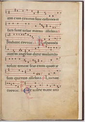 Blad 4 fra et antifonalt fragment