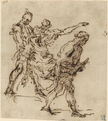 Figurer, der bærer en krop