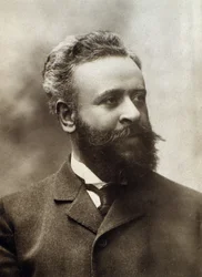 Portræt af Alberto Franchetti (1860-1942) italiensk komponist