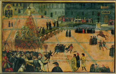 Autodafé af Girolamo Savonarola