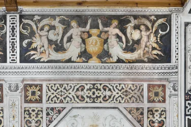 Carducci-værelse, detalje (frisk)
