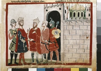 FRIEDRICH II: Frederik rykker ind i Jerusalem