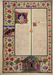 Fol.92v Åbning til profeten Amos