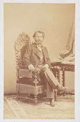 Giuseppe Verdi (1813-1901) ca. 1860 (sepiafoto)