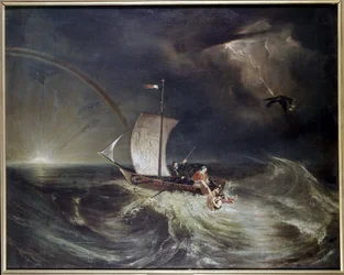 Independence Boat - Allegorisk komposition