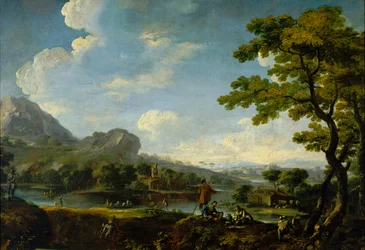 Landskab (olie på lærred)