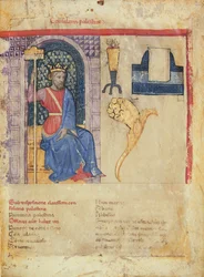 MS.86-1972. f.2r Konsulære Palæstina, fra Notitia Dignitatum