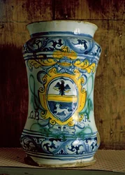 Maiolica apotekerkrukke (lertøj)