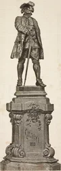 Monument til Carlo Goldoni (1707-1793) af Antonio dal Zotto, afsløret den 20. december