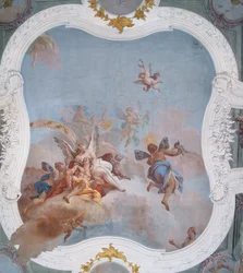 Mytologisk scene med stjernetegn (fresko)