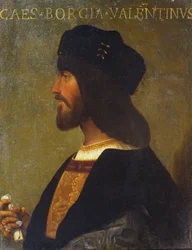 Portræt af Cesare Borgia