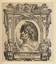 Portræt af Franciabigio, italiensk maler fra den florentinske renæssance