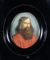 Portræt af Garibaldi. Risorgimentos museum. Milano