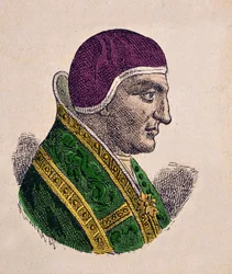 Portræt af pave Agapet II (946-955)