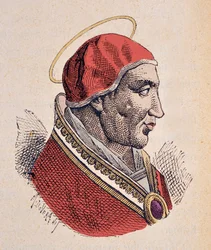 Portræt af pavens genopstandelse II (Anastasios, Anastasios) (496-498)