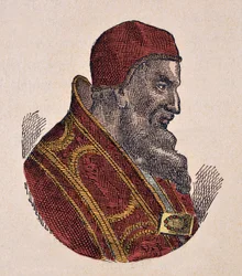 Portræt af pave Jean IV