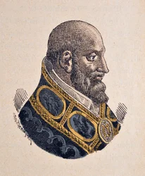 Portræt af paven Marcel II (Marcellus eller Marcello) (1555)