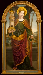 Sainte Barbe - Maleri d