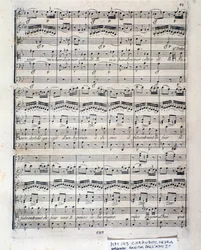 Nodehæfter af Medea (akt 1), opera af Luigi Cherubini