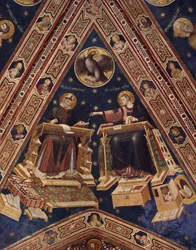 Augustin og Evangelisten Johannes