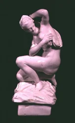 Statuette, efter en bronze af Giambologna (1529-1608) Vinovo-fabrikken, slutningen af det 18. århundrede (porcelæn)