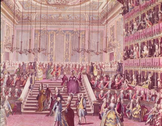 Balet i Teatro San Benoit i Venedig den 22. januar 1782, slutningen af det 18. århundrede