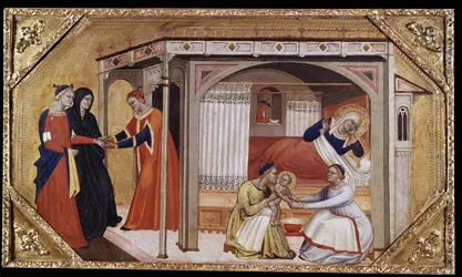 Jomfruens fødsel, 1300-tallet