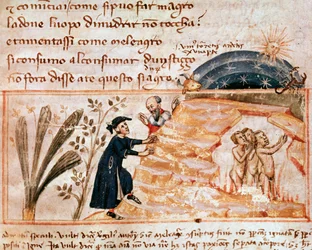 The souls of the lustful (sang 25 fra skærsilden, i den guddommelige komedie) - Miniature