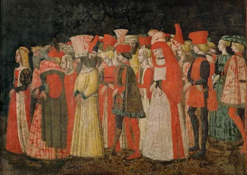 Triumph of Love Tempera on (tempera på træ)