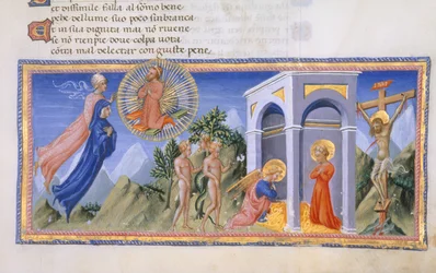 Yates Thompson 36, f.141 The Mystery of the Redemption, fra 