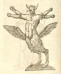 illustration af Monster fra Aldrovandis History of Monsters, 1642