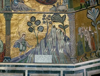 Johannes Døber i ørkenen (mosaik)