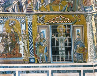 Sankt Johannes i fængsel (mosaik)