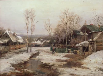 Forår nær St. Petersborg, 1896