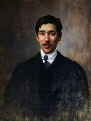 Portræt af Korney Chukowsky, ca. 1909